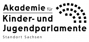 Logo der Akademie für Kinder- und Jugendparlamente, Standort Sachsen