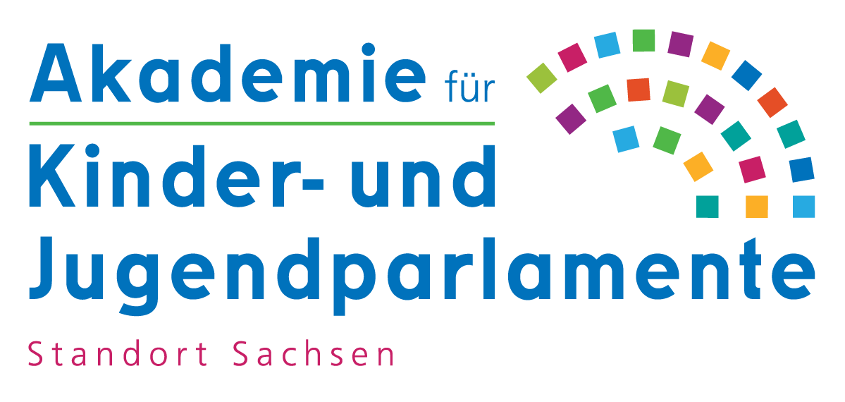 Logo Akademie für Kinder- und Jugendparlamente Standort Sachsen